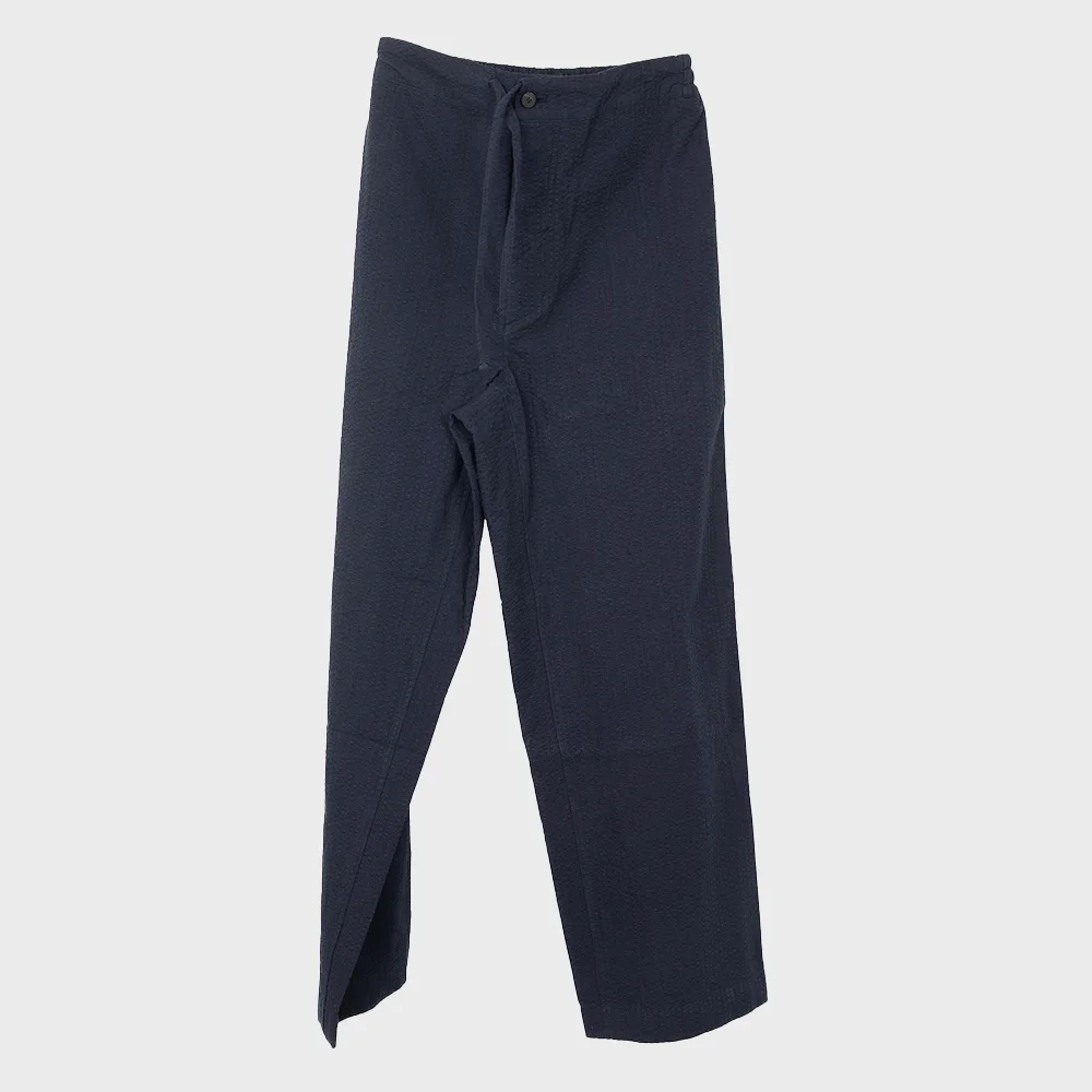COTTON SEERSUCKER PAINTER PANTS_NAVY