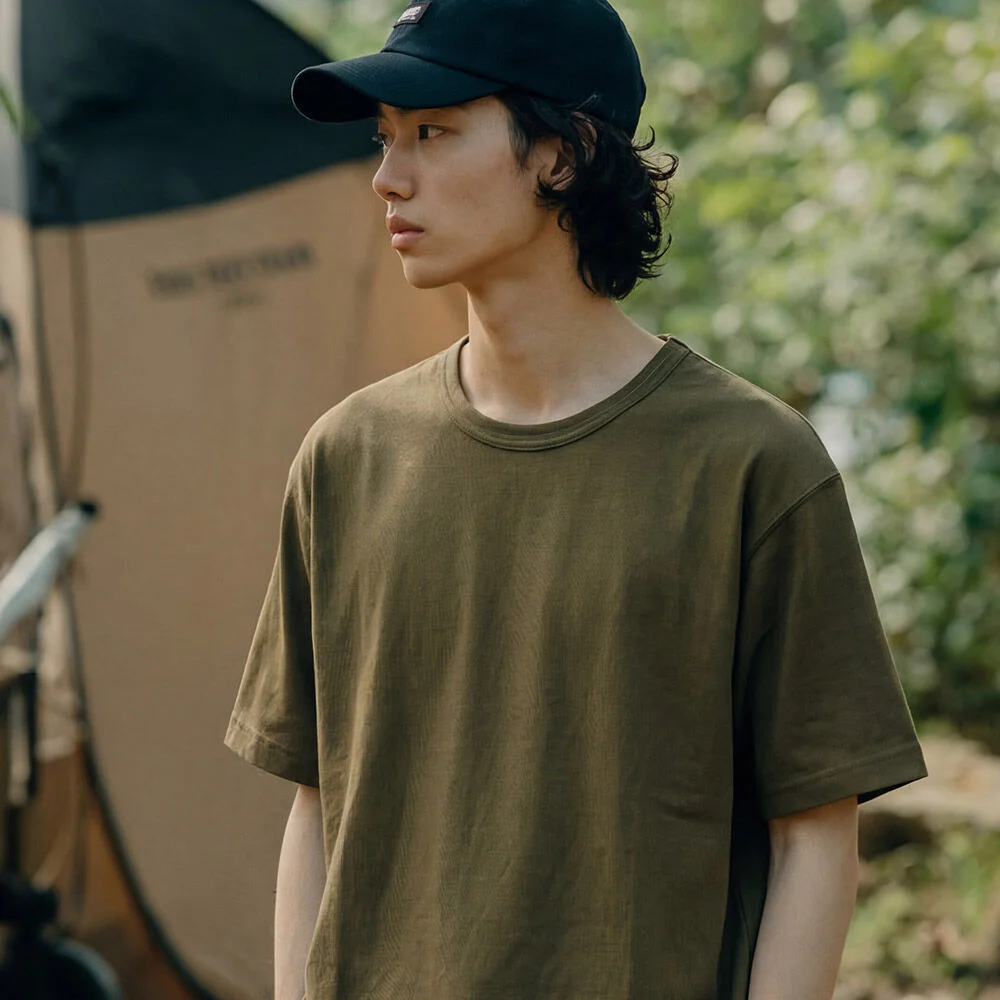 Sowing Turtleneck 短袖 橄欖卡其 ISST4759