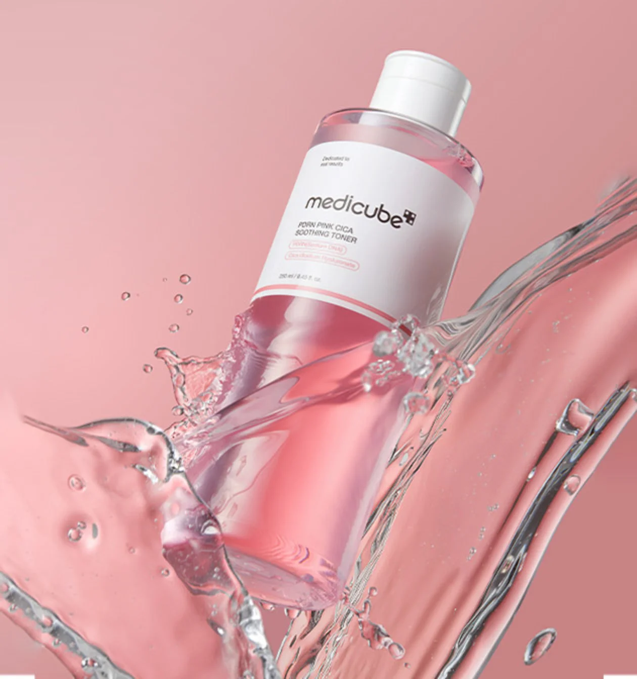medicube PDRN 粉色 積雪草 舒緩 爽膚水 250ml