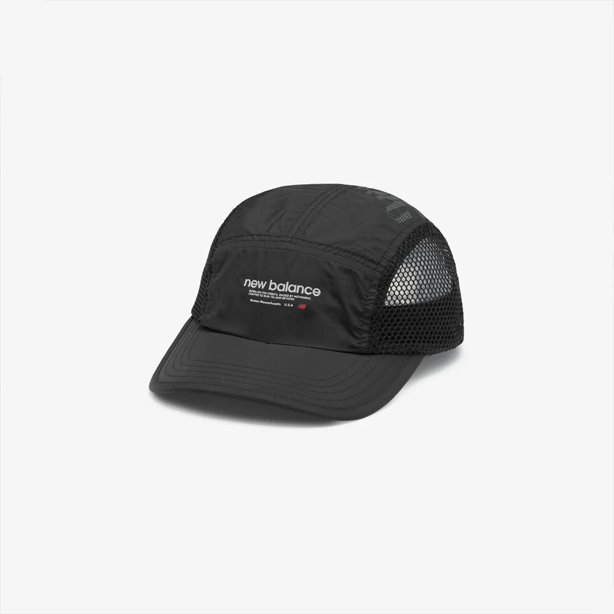 NBGDGF1192 / Color Point 高機能 網眼帽 (BLACK)