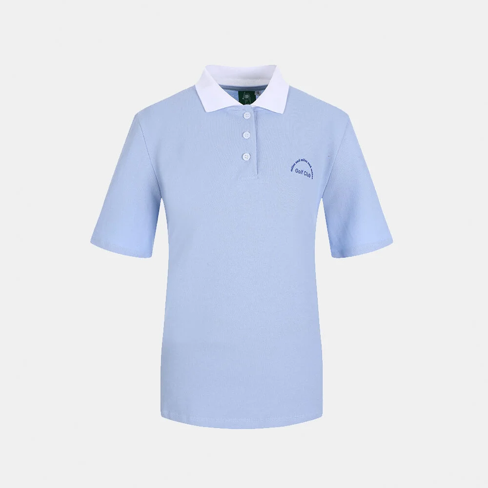 graphic PK shirt _sky blue