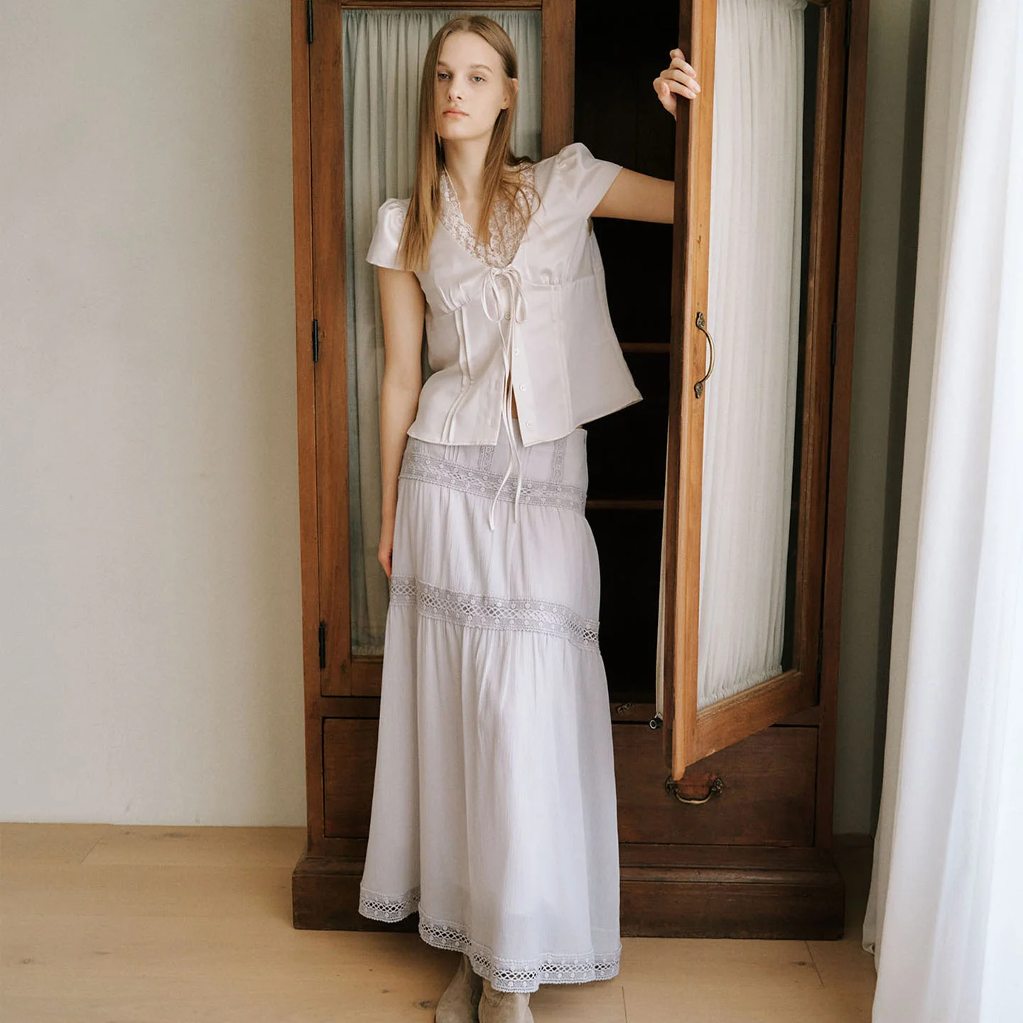 VINTAGE VACANCE LONG SKIRT
