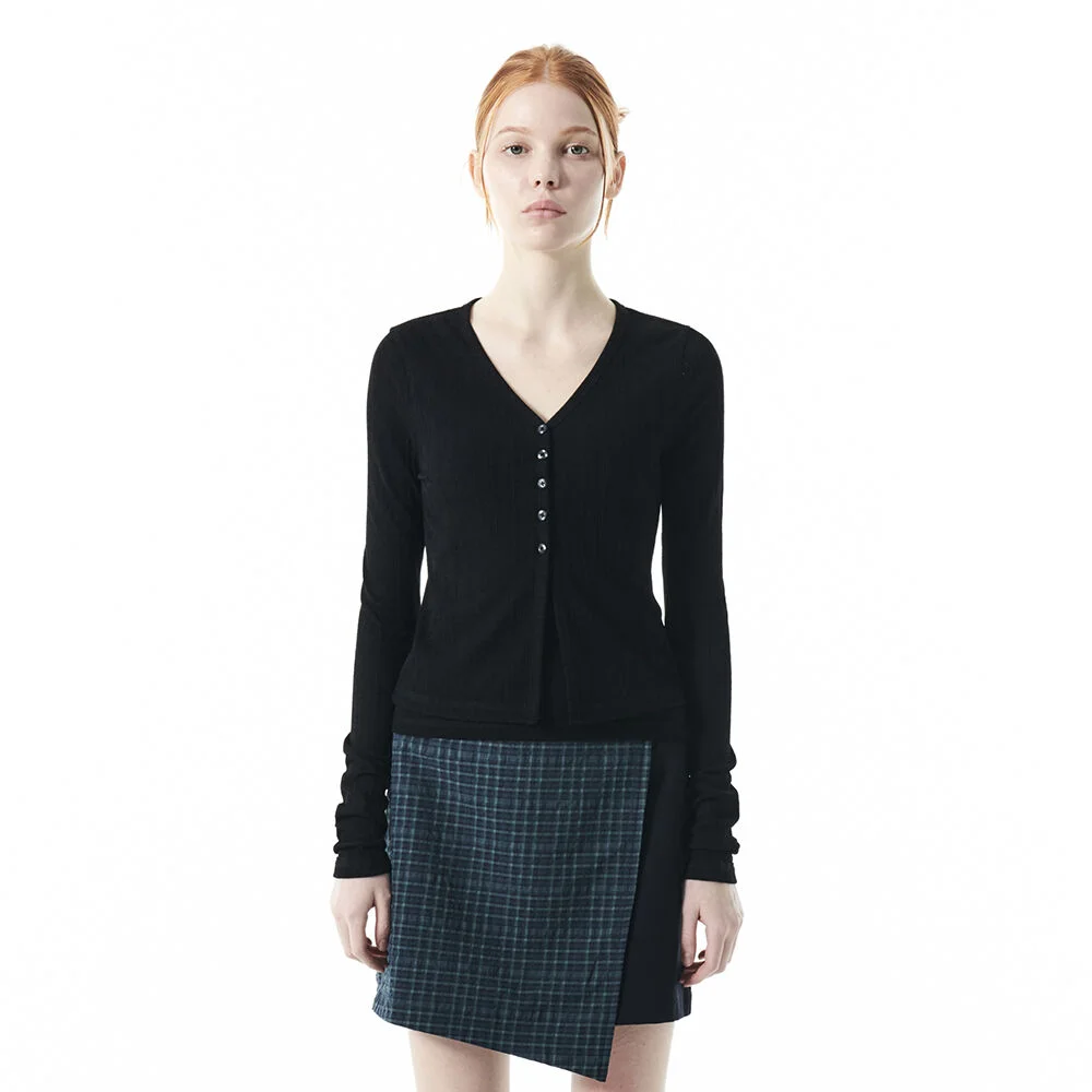 RIBBED KNITTED JERSEY SET UP KS