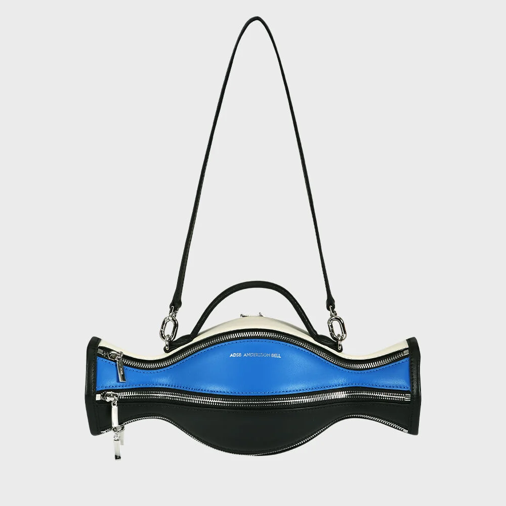 MEDIUM TRIPLE VASO BAG aaa396w(BLUE)