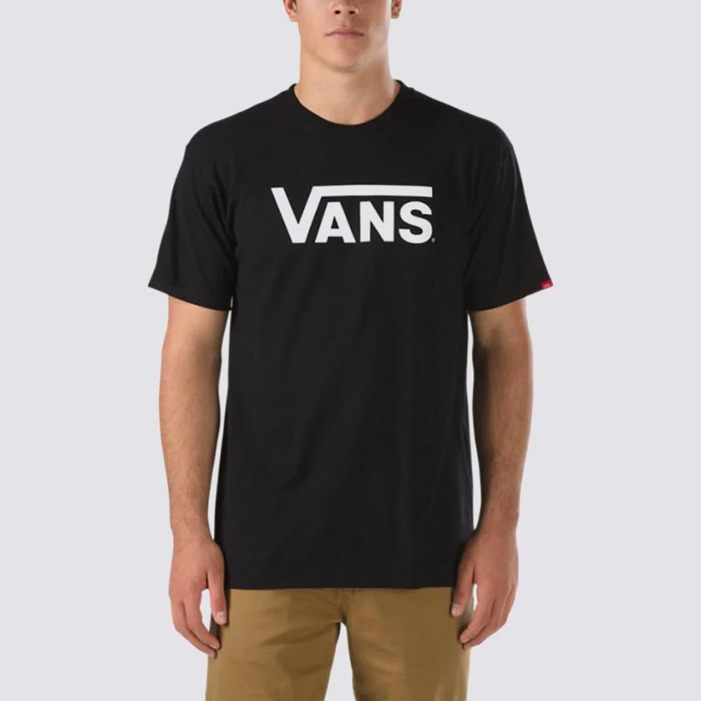 Vans 經典 T恤 - 黑色:白色 / VN000GGGY281