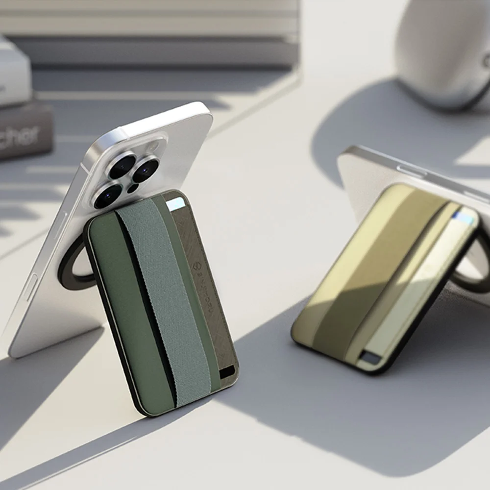 360度 MagSafe 卡片銀包 手機 肩帶 保護殼 支架 M 條帶 立領