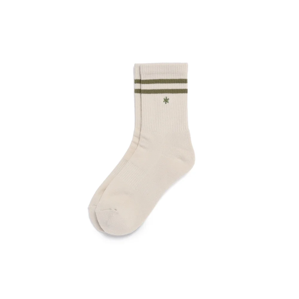 Asterisk 中筒襪 Cream (S26ZUFSO80)