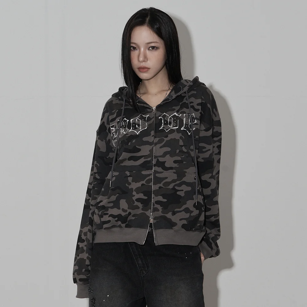 move hood zip up (dark grey)