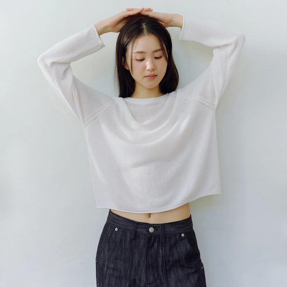 Freya Knit (Crop ver.)_Off White