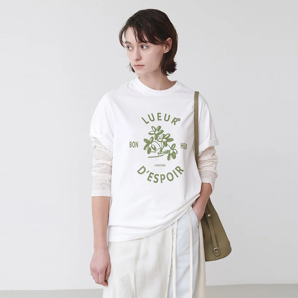 Graphic Short Sleeve T-shirt SW5SE126_2color