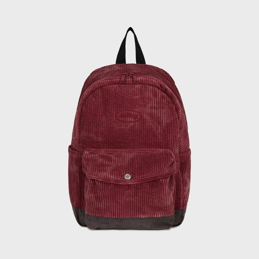 CORDUROY BACKPACK (RED)