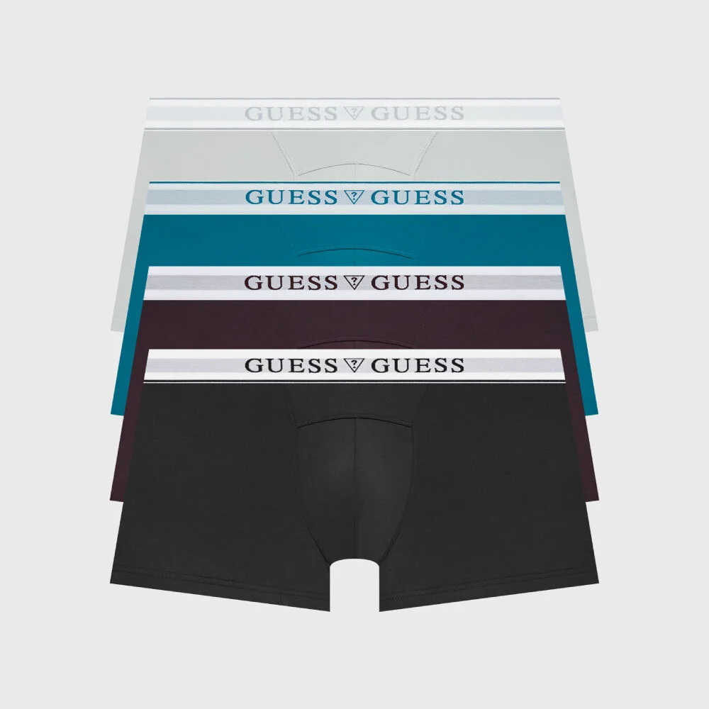 New Keeper Askin 四角內褲 4PACK (BK/BGR/LGY/WN)