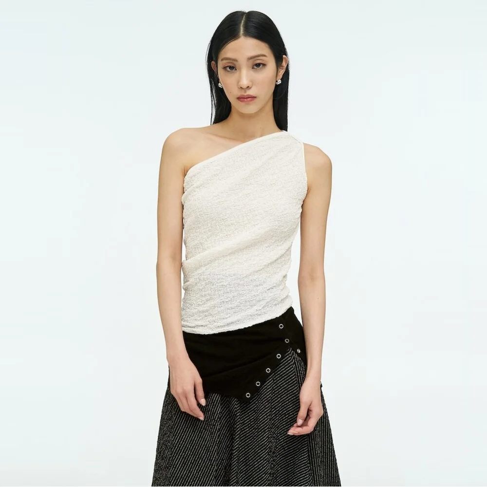 Textured Tube Top White (AG655UA011)