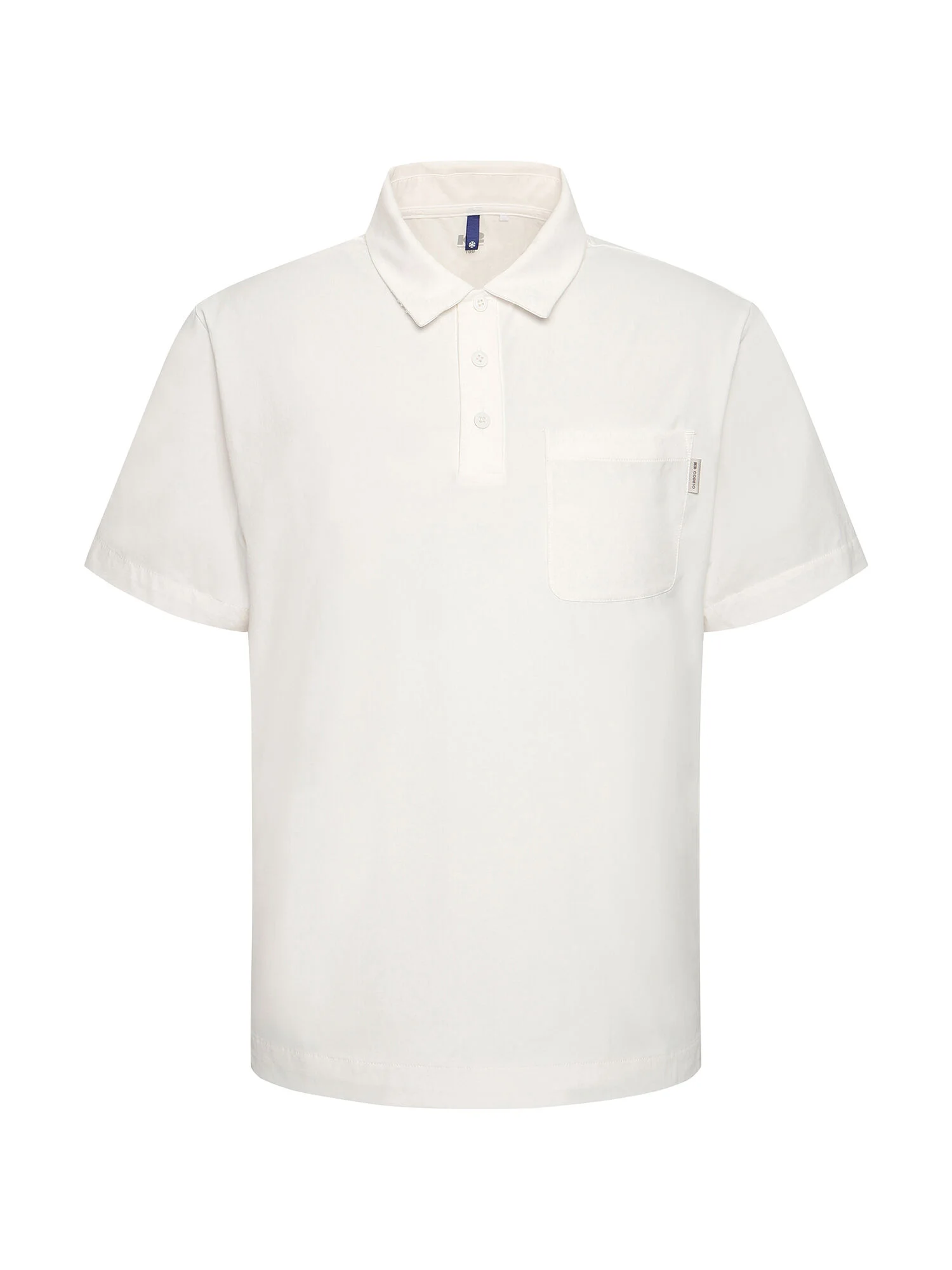 Code Ten(CODE10) ICE 梭織 短袖 Polo_Off White_KMM25247W3