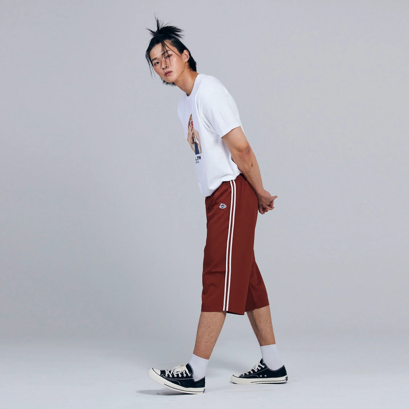 N.6 SHORTS_brown