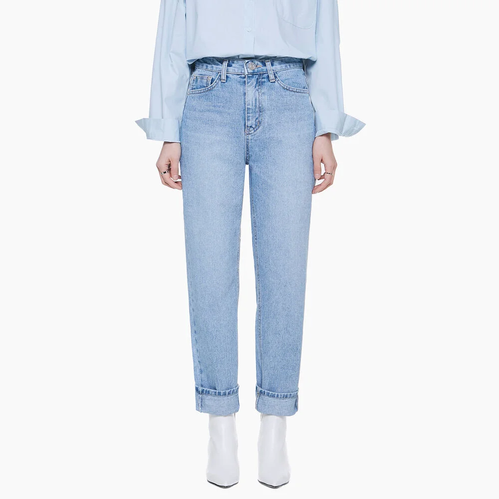 LW003 SEMI WIDE DENIM PANTS