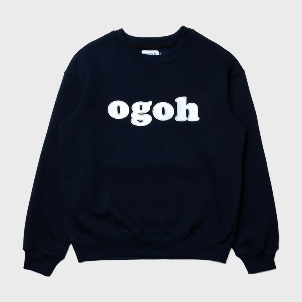 OGOH Signature Logo Sweatshirt Navy