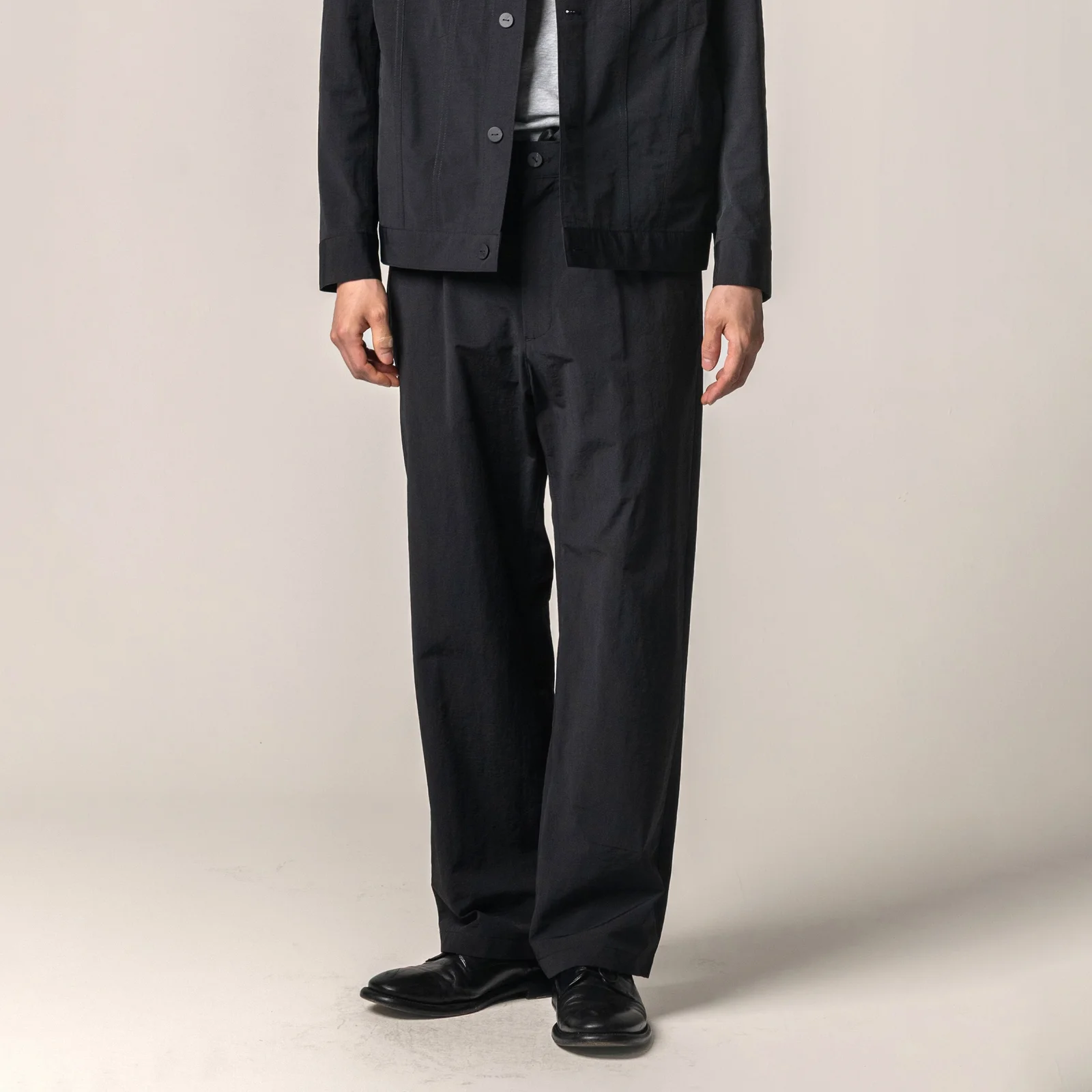 KOMATSU TABBY NYLON CHINO BLACK