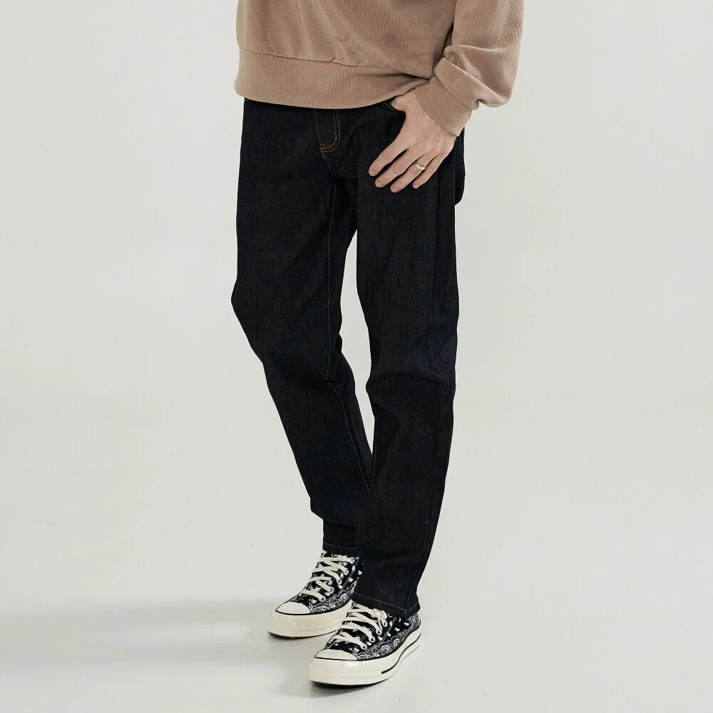 CB RAW DENIM TAPERED FIT PANTS (INDIGO)