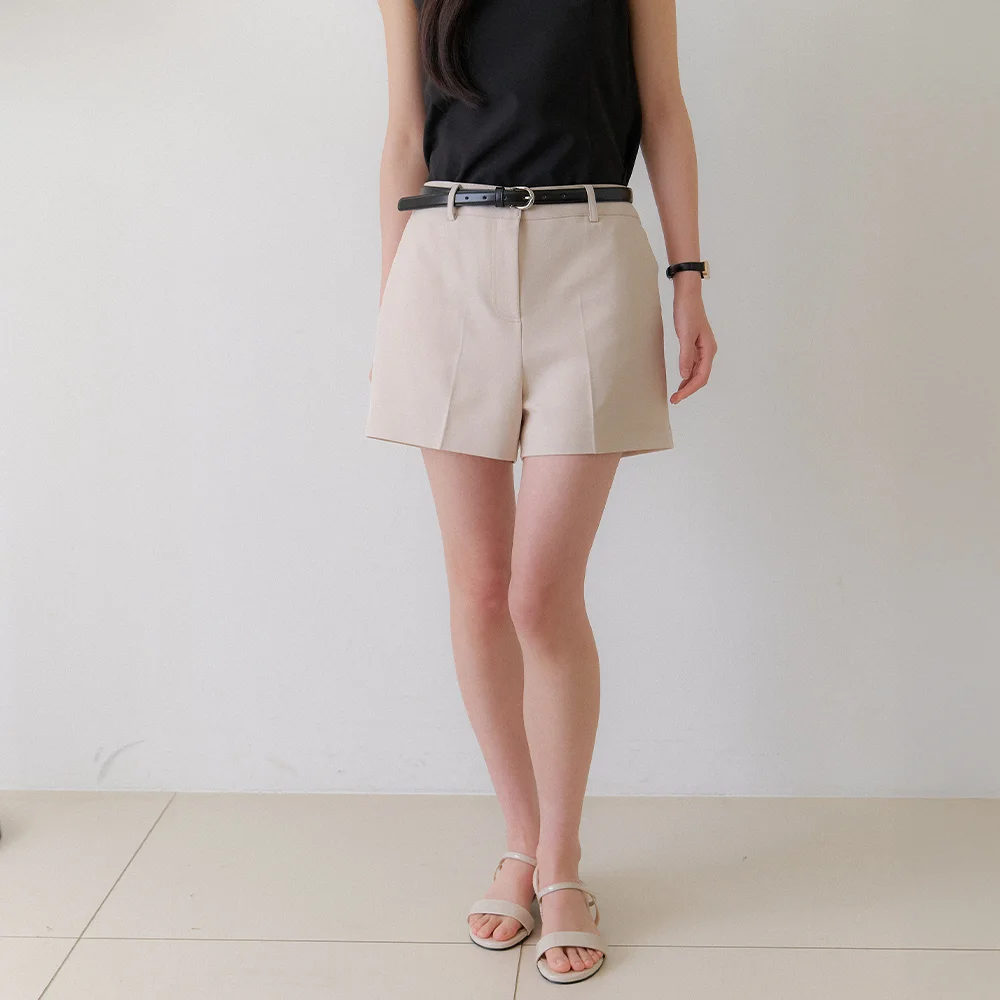 Basic A-Line Short / Beige(3color)