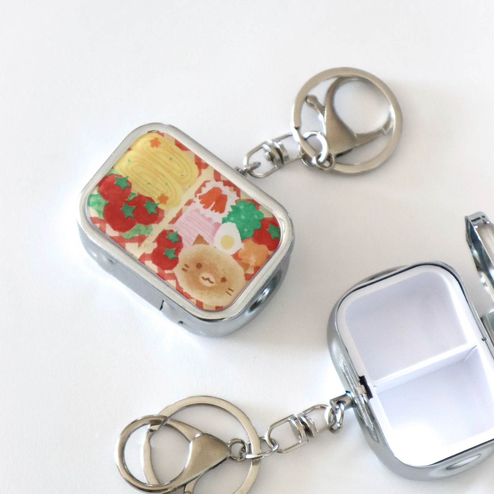 Tincase mirror keyring - Tomato dosirok