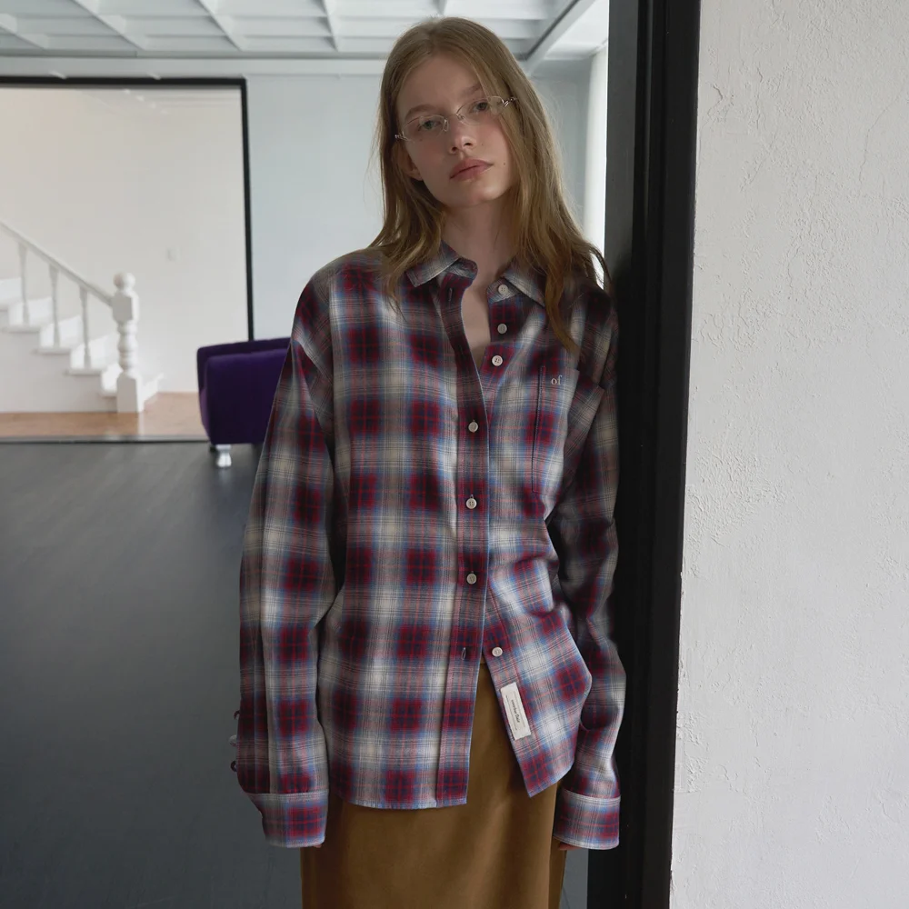 OVERSIZED VINTAGE CHECK SHIRT_CHECK