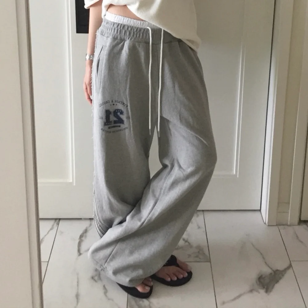 Vintage Sagging Sweatpants - Grey