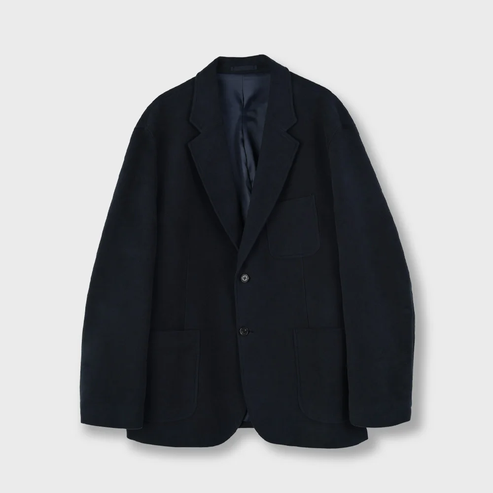 Moleskin Sports Coat, Dark Navy