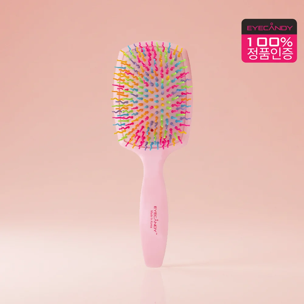 Eye Candy 蓬鬆S King Paddle 筆刷 霓虹粉