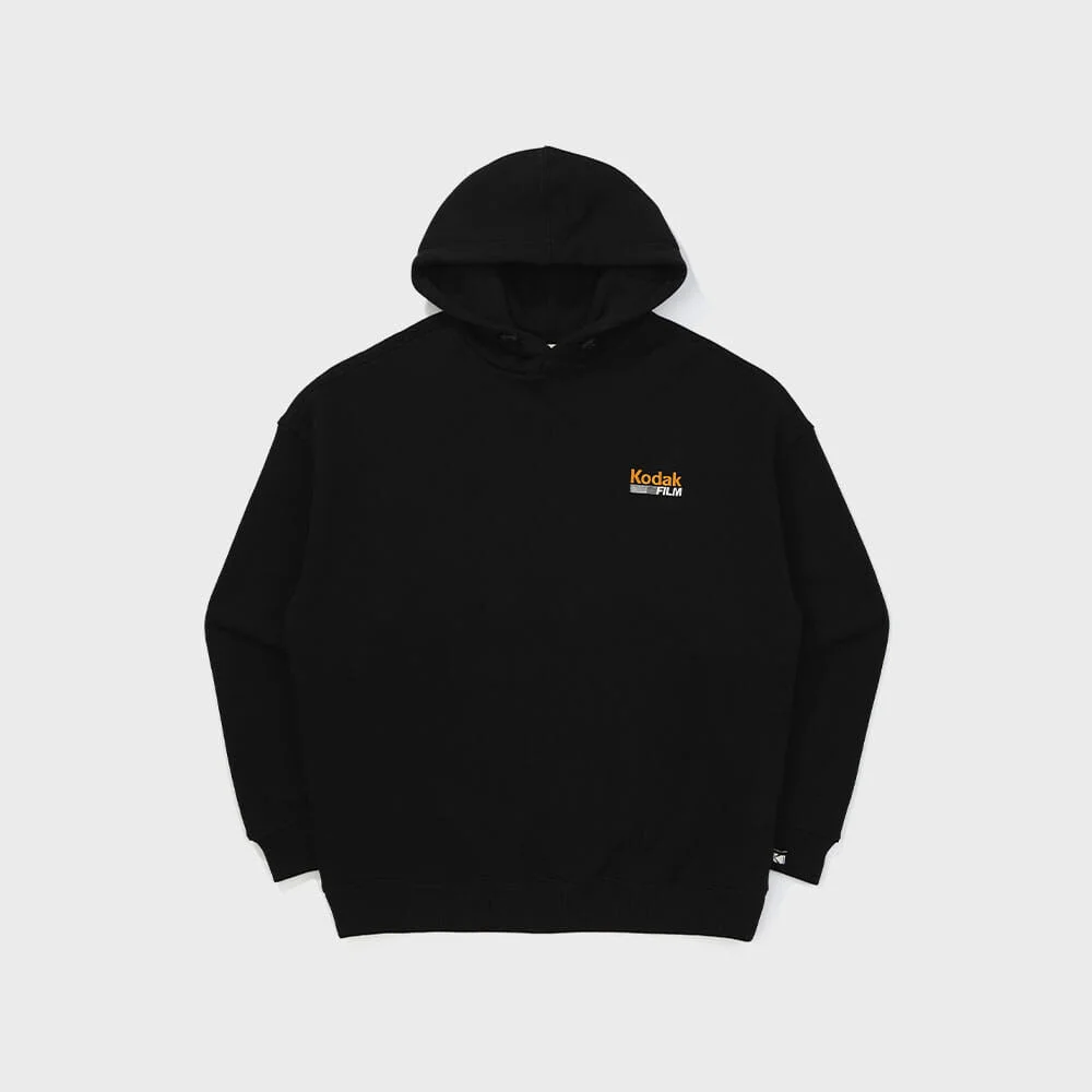 Everloop 大標誌 連帽T恤 BLACK