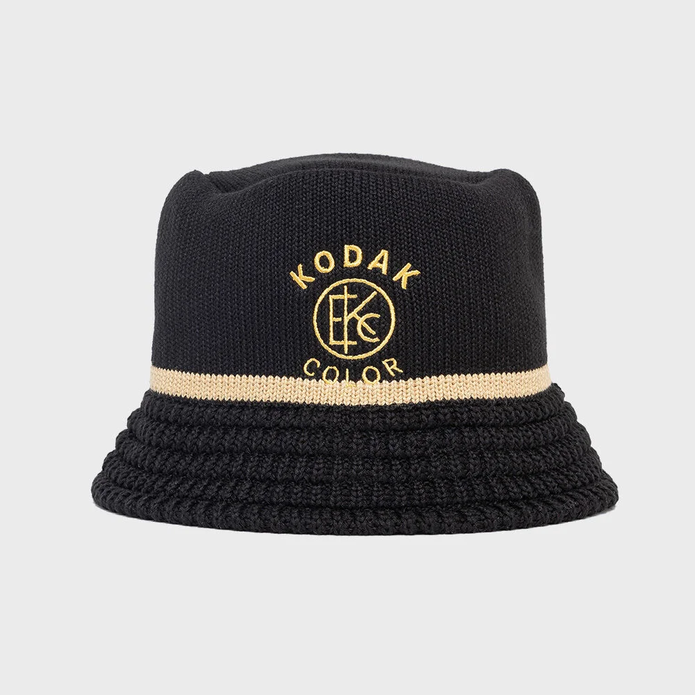 Kodacolor 針織衫 漁夫帽 BLACK