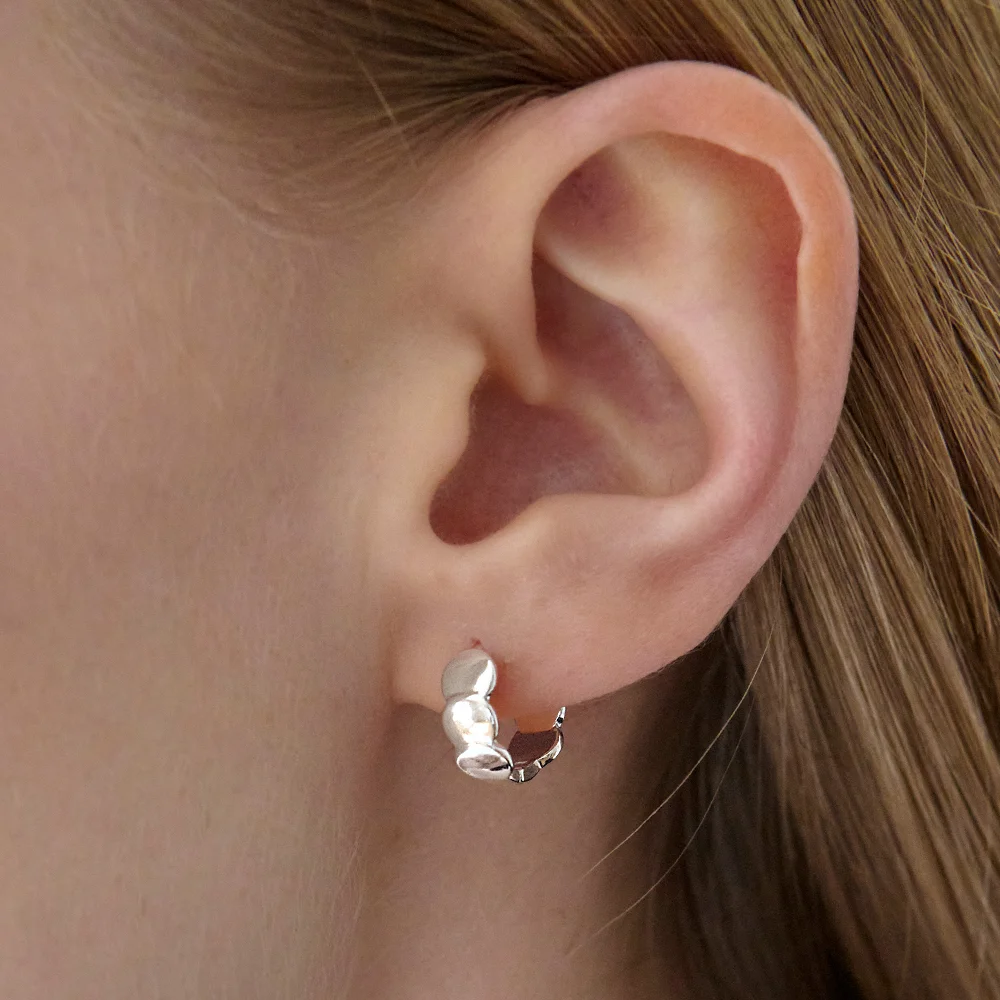Medallion Link Earrings