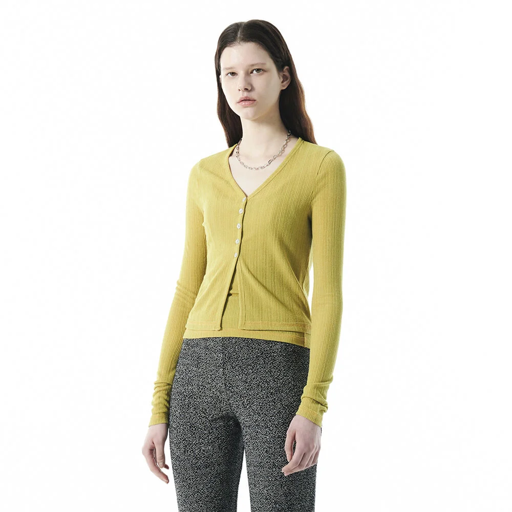 RIBBED KNITTED JERSEY SET UP KS