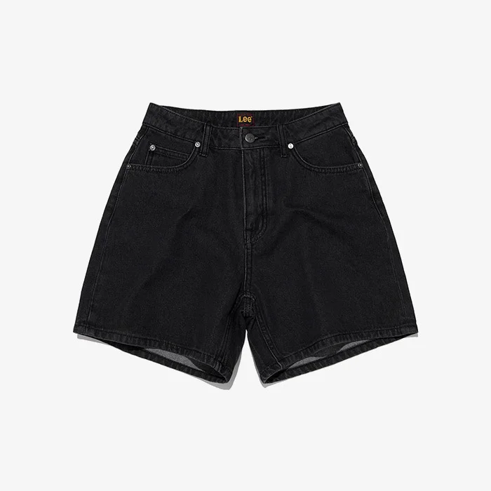 女裝 基本款 牛仔 短褲 黑色