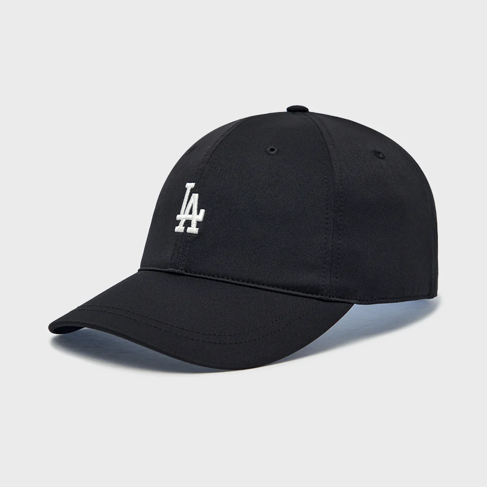 優雅 健康養生 無結構 棒球帽 LA (Black)