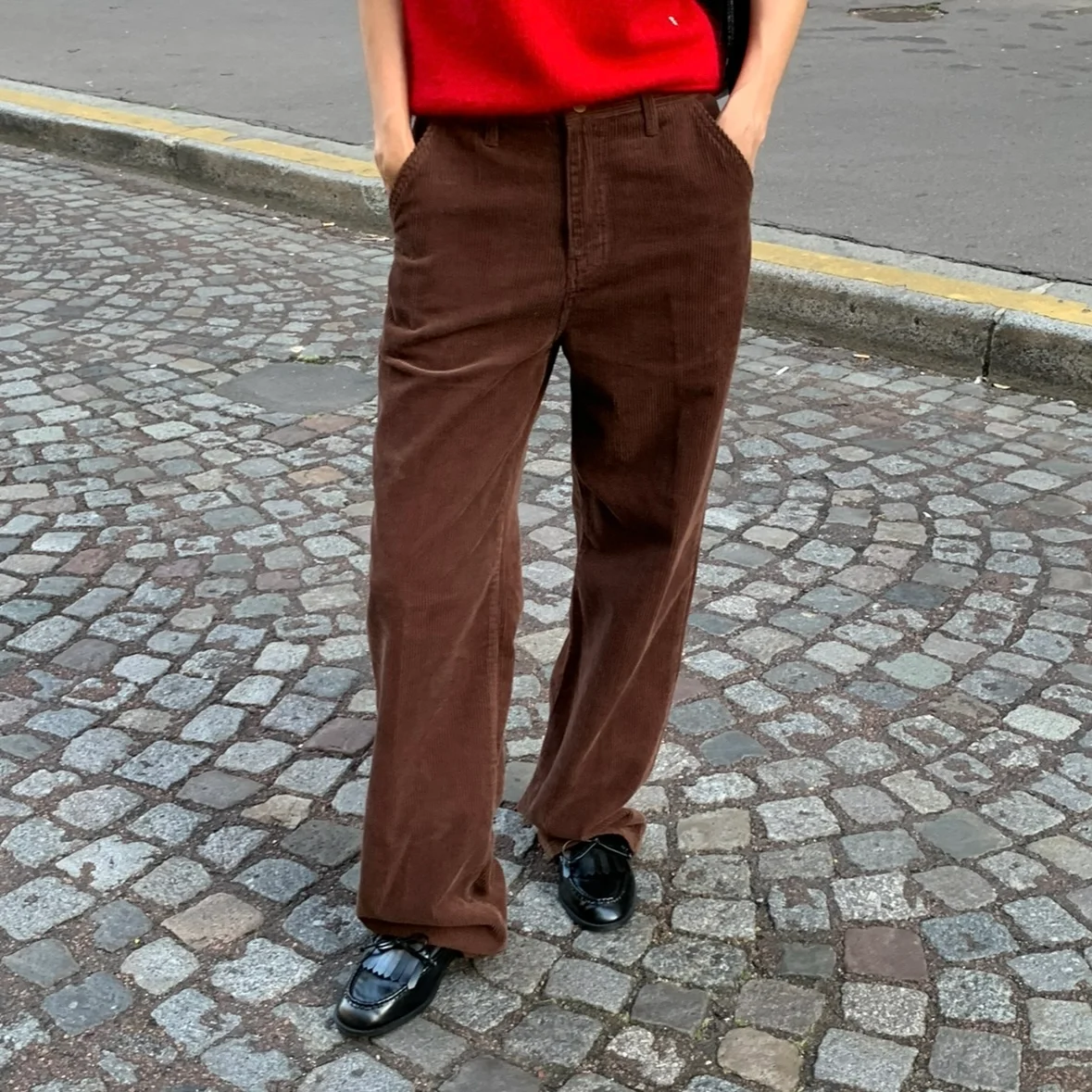 Sander Corduroy Pants - Brown