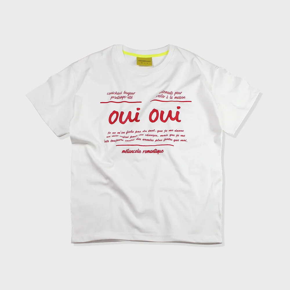 FRENCH T(WHITE/RED)