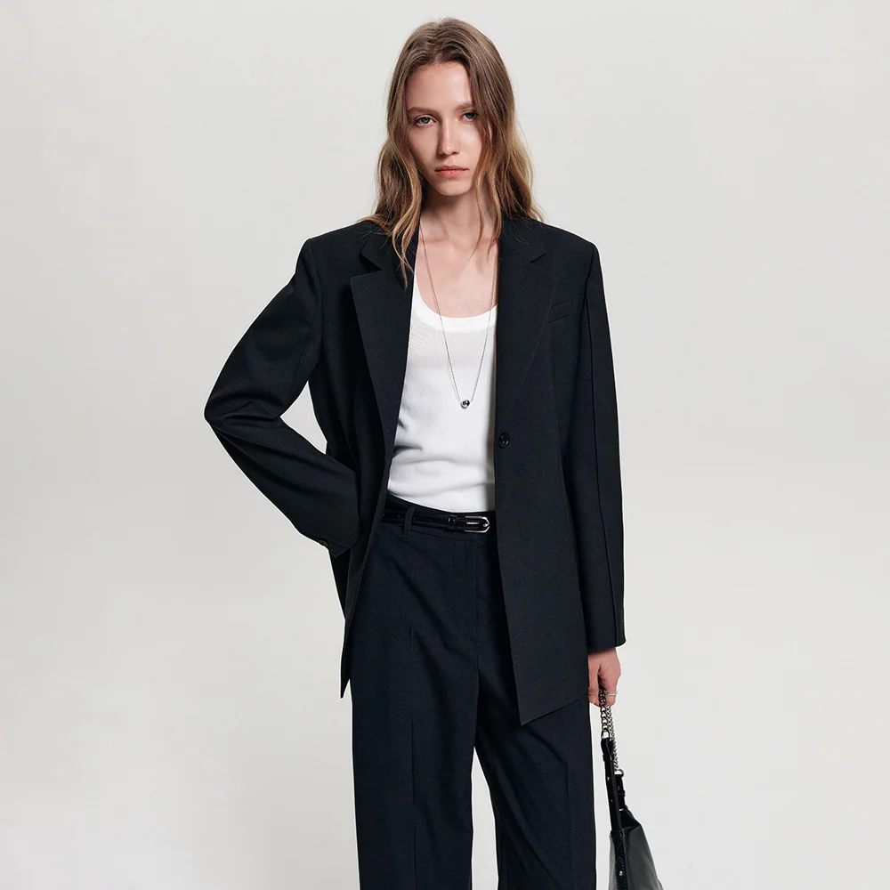 Kiko 修身 剪裁 線條 外套 / KIKO SLIM FIT LINE JACKET_2colors