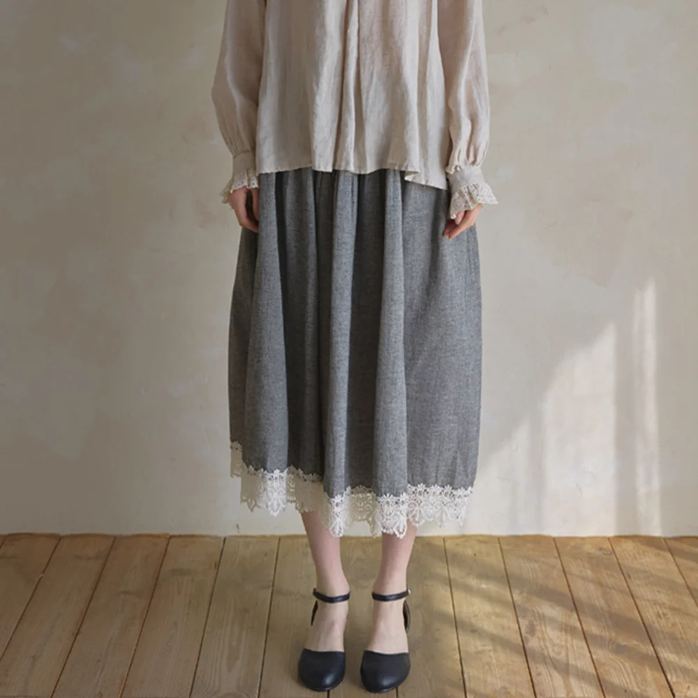 french lace skirt
