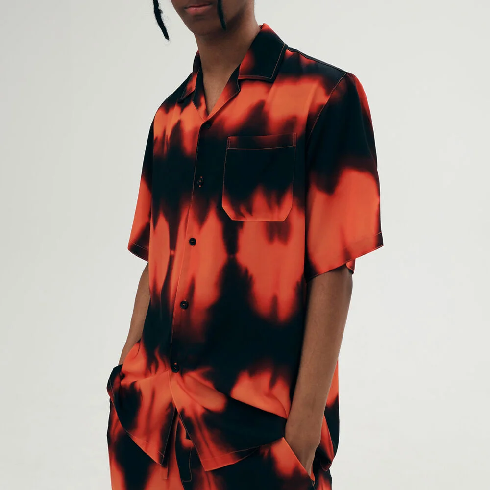 Orange Flame Shirt