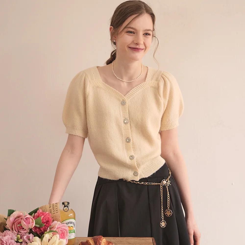 Lautre Jenny Heart Butter Knit pullover