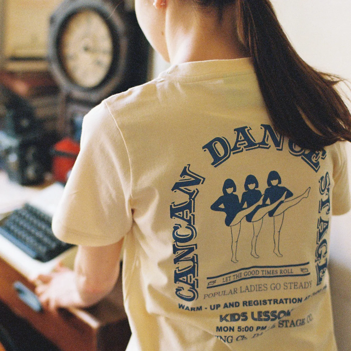 SPORTING T(DANCE/BEIGE)