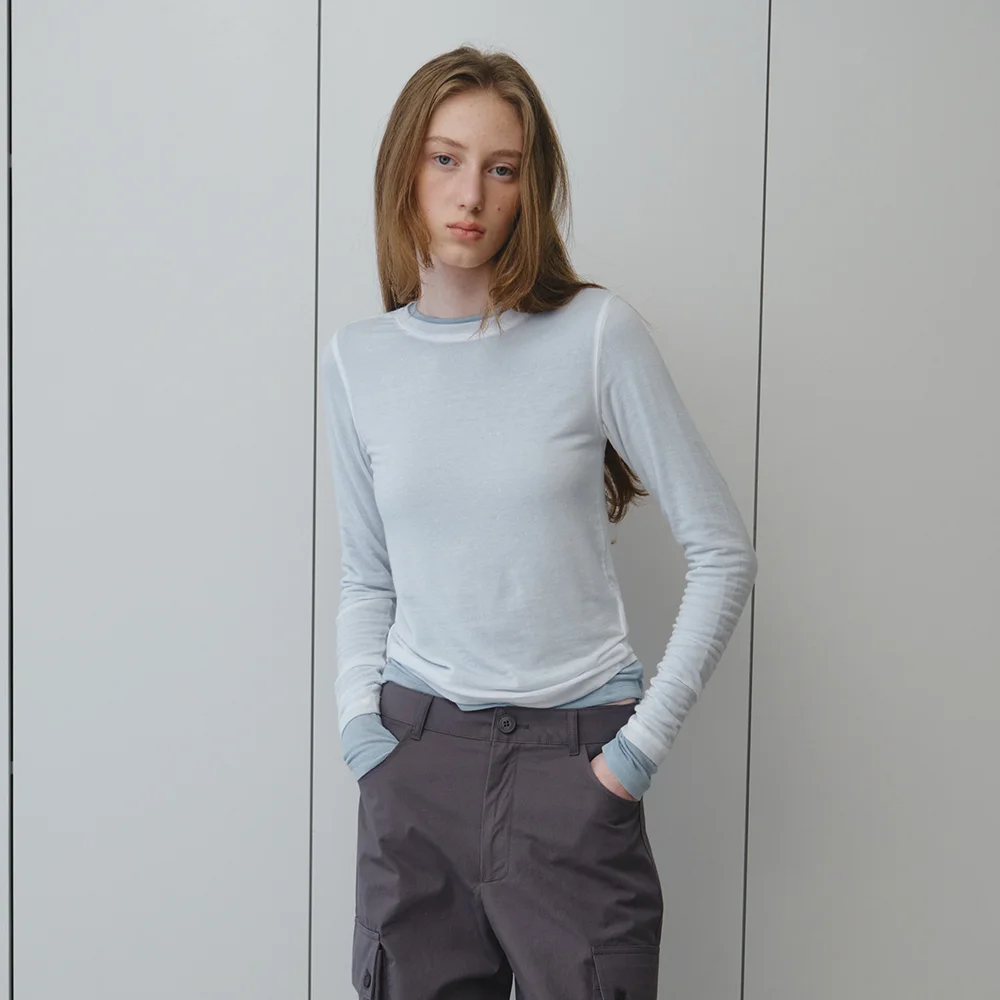 soft sleeve tee - off white