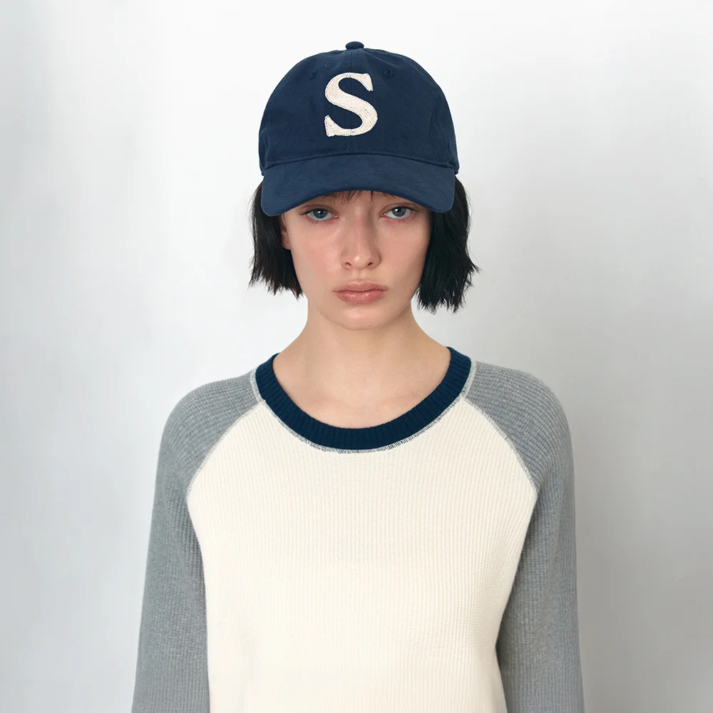 SIAC3103 復古 純棉 棒球帽_Navy
