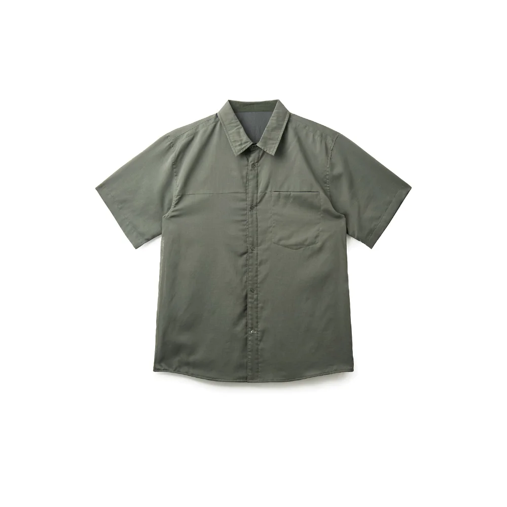 Reversible Two Face Shirt Sage/Grey