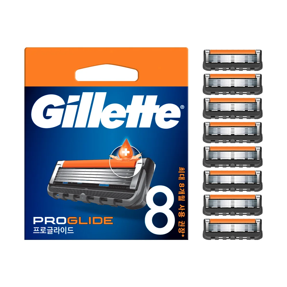 Gillette ProGlide 手動 剃鬚刀片 8入