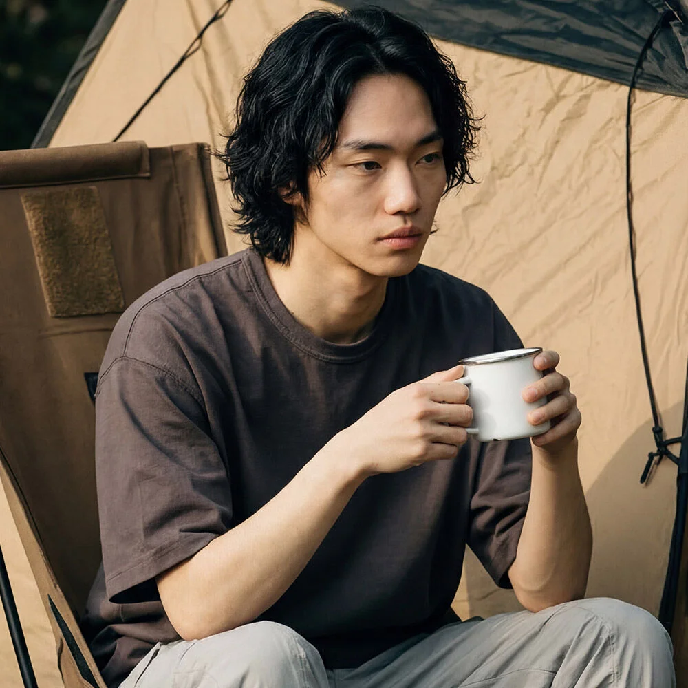 Sowing Turtleneck 短袖 啡色 ISST4759
