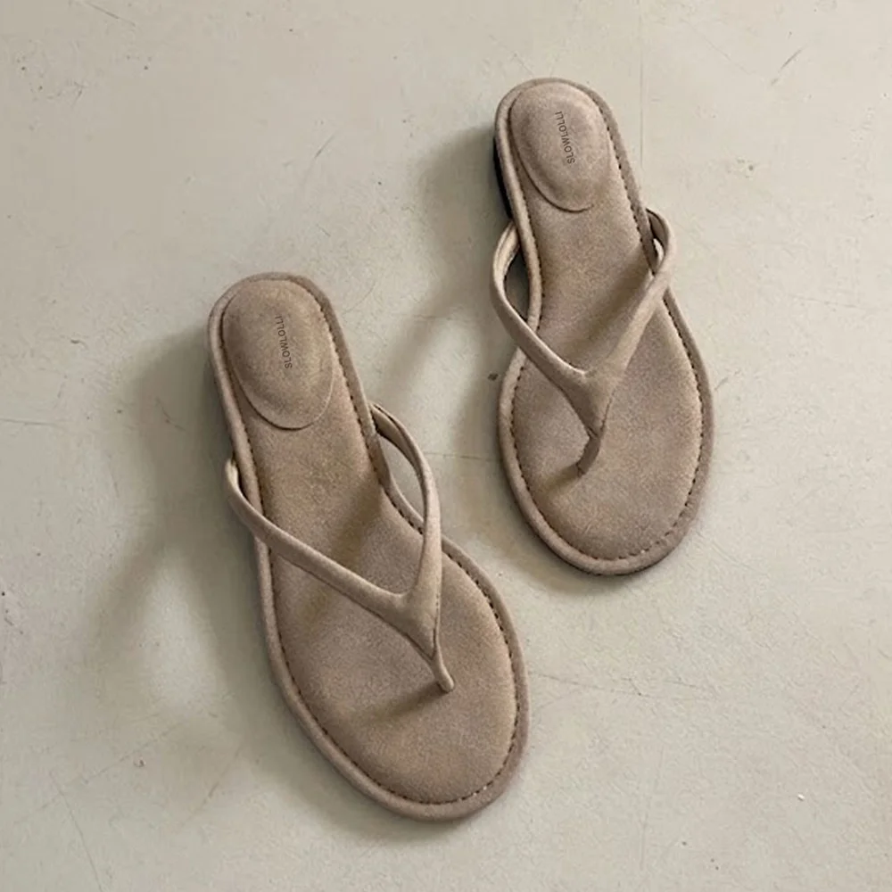 Lome suede flip sandal_4 Colors