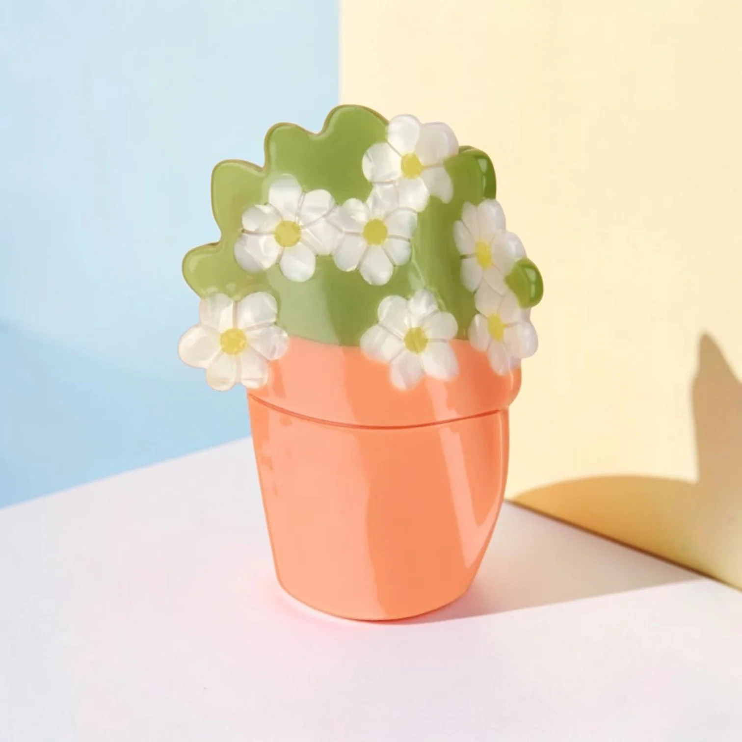 花盆 鯊魚夾