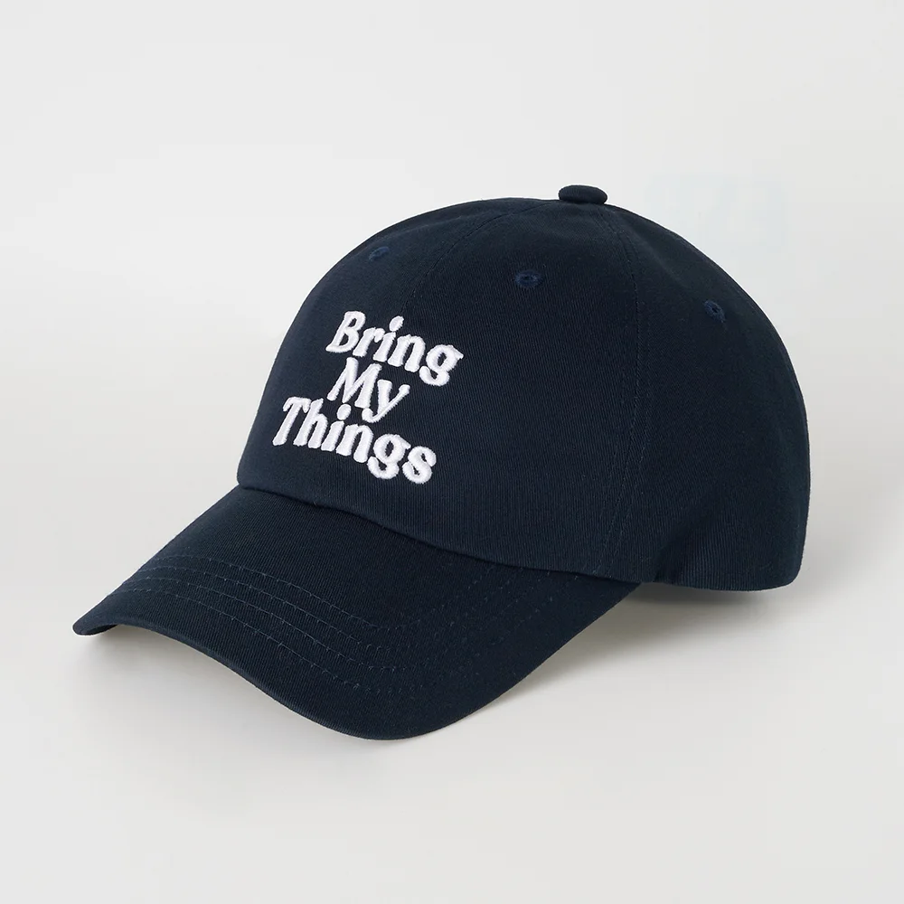 BMT 標誌 刺繡 棒球帽 帽_navy